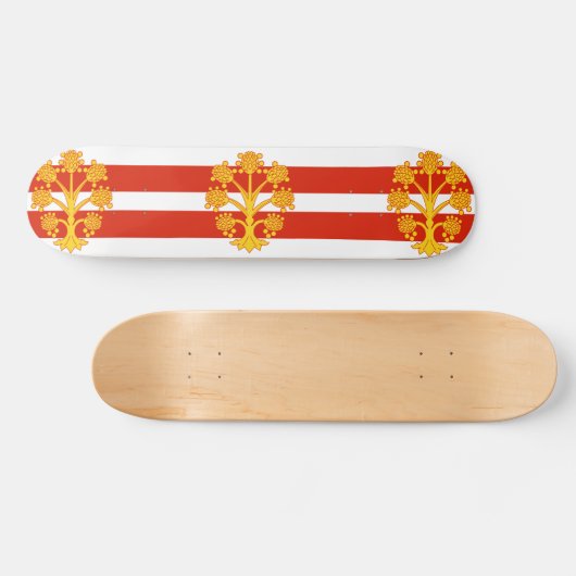 Flag of Westmorland Skateboard (Horizontaal)