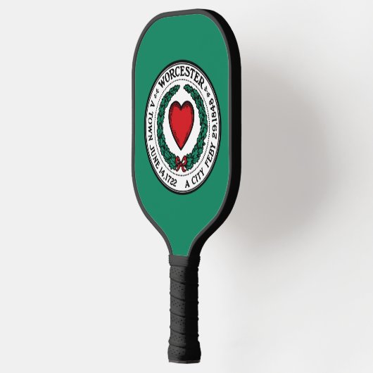 Flag of Worcester, Massachusetts Pickleball Paddle (Links)
