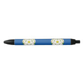 Flag of Yorkshire Black Ink Pen (Voorkant)