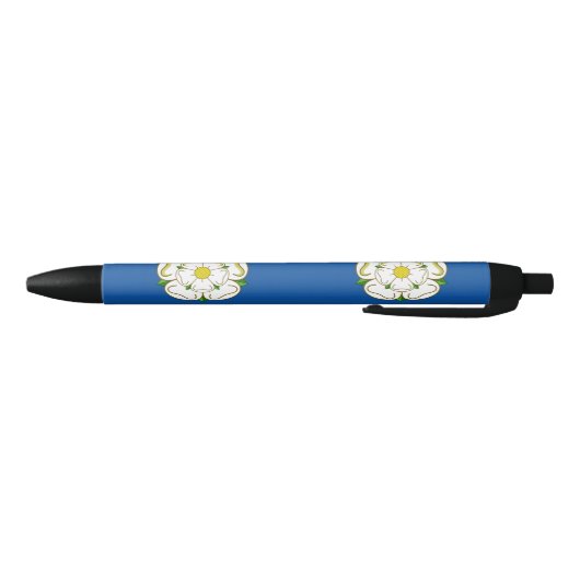Flag of Yorkshire Black Ink Pen (Bodem)