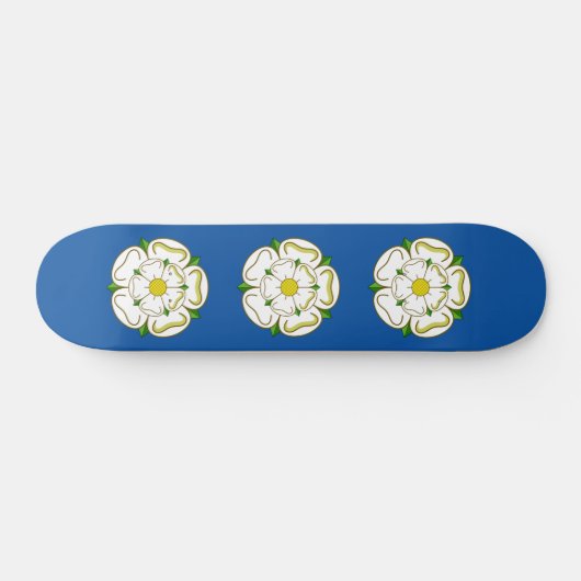 Flag of Yorkshire  Persoonlijk Skateboard (Horizontaal)