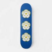 Flag of Yorkshire Persoonlijk Skateboard (Voorkant)
