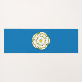 Flag of Yorkshire (UK) Yogamat (Achterkant (horizontaal))
