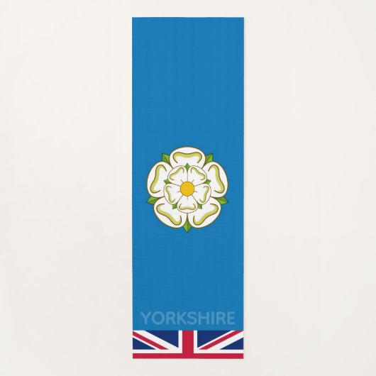 Flag of Yorkshire (UK) Yogamat (Voorkant)