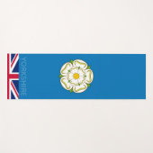 Flag of Yorkshire (UK) Yogamat (Voorkant (horizontaal))