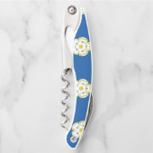 Flag of Yorkshire Waiter's Corkscrew Kurkentrekker (Voorkant)