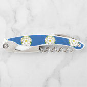 Flag of Yorkshire Waiter's Corkscrew Kurkentrekker (Voorkant)