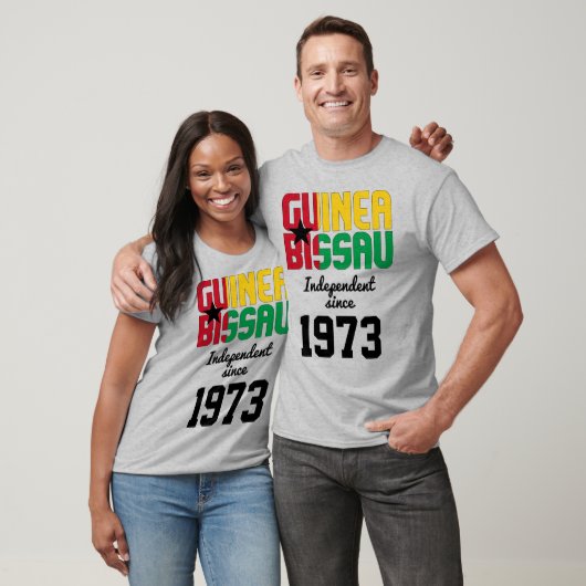Flag-onafhankelijkheidsfeest in Guinee-Bissau T-shirt (Unisex)