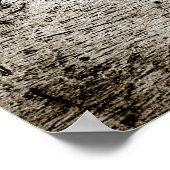 Flag op Black Grunge Rhode Island Poster (Hoek)