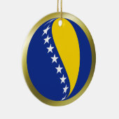 Flag Ornament Bosnië-Herzegovina (Rechts)