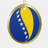 Flag Ornament Bosnië-Herzegovina (Links)