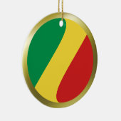 Flag Ornament Congo-Brazzaville (Rechts)