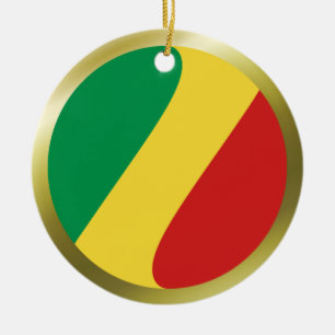 Flag Ornament Congo-Brazzaville