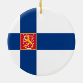 Flag Ornament Finland (Achterkant)