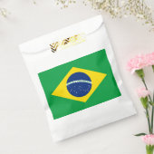 Flag patriottisch Brazilië Bedankzakje (Gezegeld)