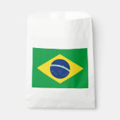 Flag patriottisch Brazilië Bedankzakje (Voorkant)
