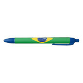 Flag patriottisch Brazilië Blauwe Inkt Pen (Bodem)