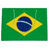 Flag patriottisch Brazilië Groot Cadeauzakje (Voorkant)