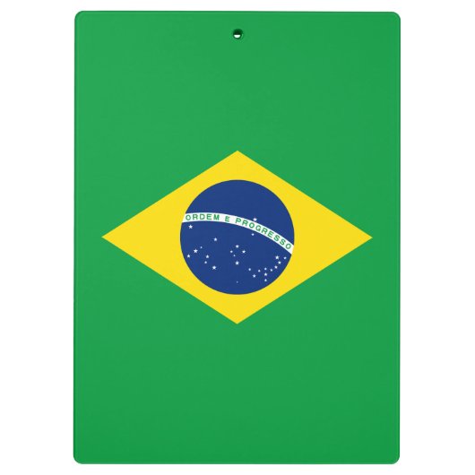 Flag patriottisch Brazilië Klembord (Achterkant)