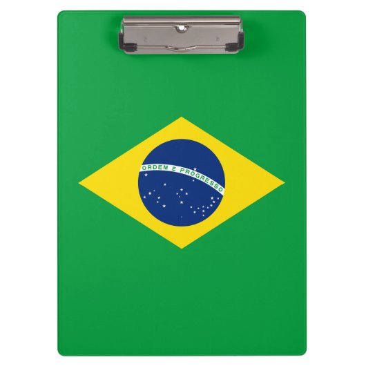Flag patriottisch Brazilië Klembord (Voorkant)