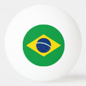 Flag patriottisch Brazilië Pingpongbal (Voorkant)