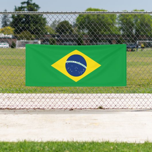 Flag patriottisch Brazilië Spandoek (Insitu)