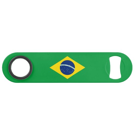 Flag patriottisch Brazilië Speed Flessenopener (Voorkant (Horizontaal))