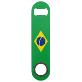 Flag patriottisch Brazilië Speed Flessenopener (Achterkant)