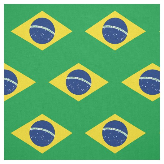 Flag patriottisch Brazilië Stof (Swatch)