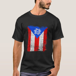 Flag Puerto Rico - Boricua - Hispanisch erfgoed T-shirt