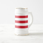 Flag Puerto Rico Plain Bierpul (Voorkant rechts)