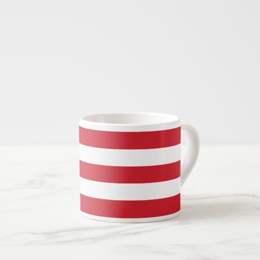 Flag Puerto Rico Plain Espresso Kop (Voorkant rechts)