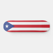 Flag Puerto Rico Plain Persoonlijk Skateboard (Horizontaal)