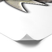 Flag Puerto Rico - Shield Crest Poster (Hoek)