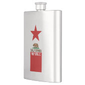 Flag Red Star van de staat KLIFORNIË Flacon (Links)