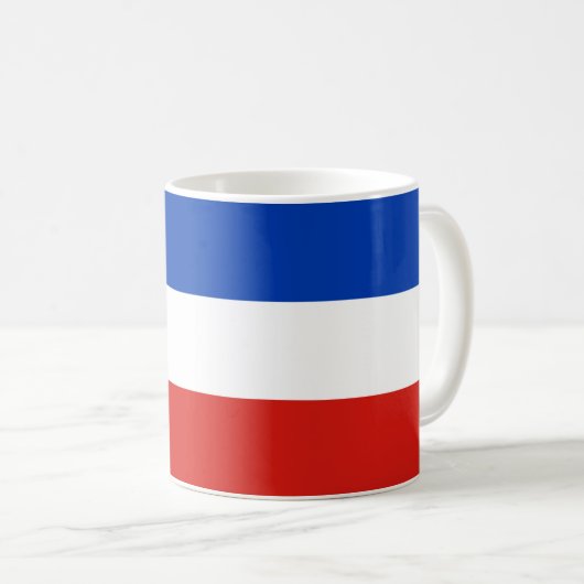 Flag Schleswig-Holstein Coffee Mok (Voorkant rechts)