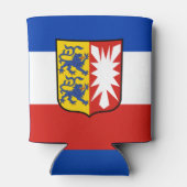 Flag Schleswig-Holstein Koelbox Blikjeskoeler (Achterkant)