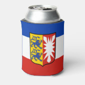 Flag Schleswig-Holstein Koelbox Blikjeskoeler (Blikje Achterkant)
