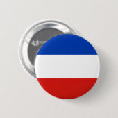 Flag Schleswig-Holstein Pinback Button (Voorkant /achterkant)