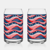 Flag Soda Glass Blikvorm Glas (Voorkant)