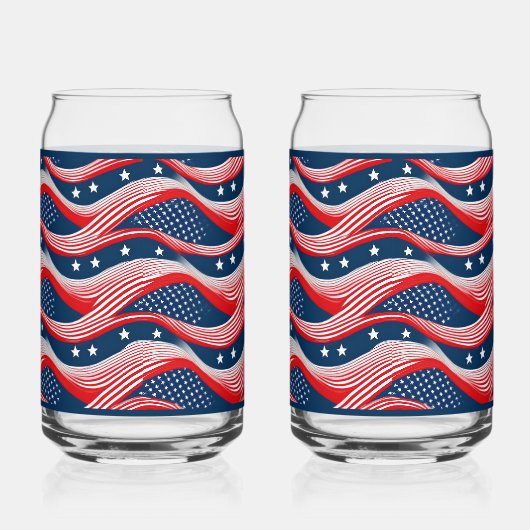 Flag Soda Glass Blikvorm Glas (Links)