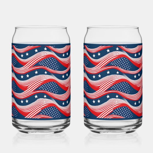Flag Soda Glass Blikvorm Glas (Rechts)