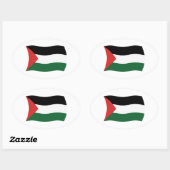 Flag Sticker van de Palestijnse Autoriteit (Vel)