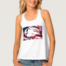 Flag Tanktop - Witte B&B Logo
