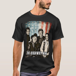 Flag The Highwaymen Band 35 jaar Jubileum Gift T-shirt