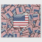 Flag_United_States_by_JAMColors Cadeaupapier (Vlak)