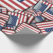 Flag_United_States_by_JAMColors Cadeaupapier (Hoek)