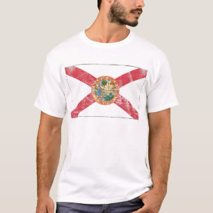 Flag van Florida (onderdrukt) T-shirt