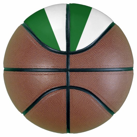 Flag van Saxony Basketball Basketbal (Rechts)