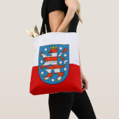 Flag van Thuringia Tote Bag (Dichtbij)